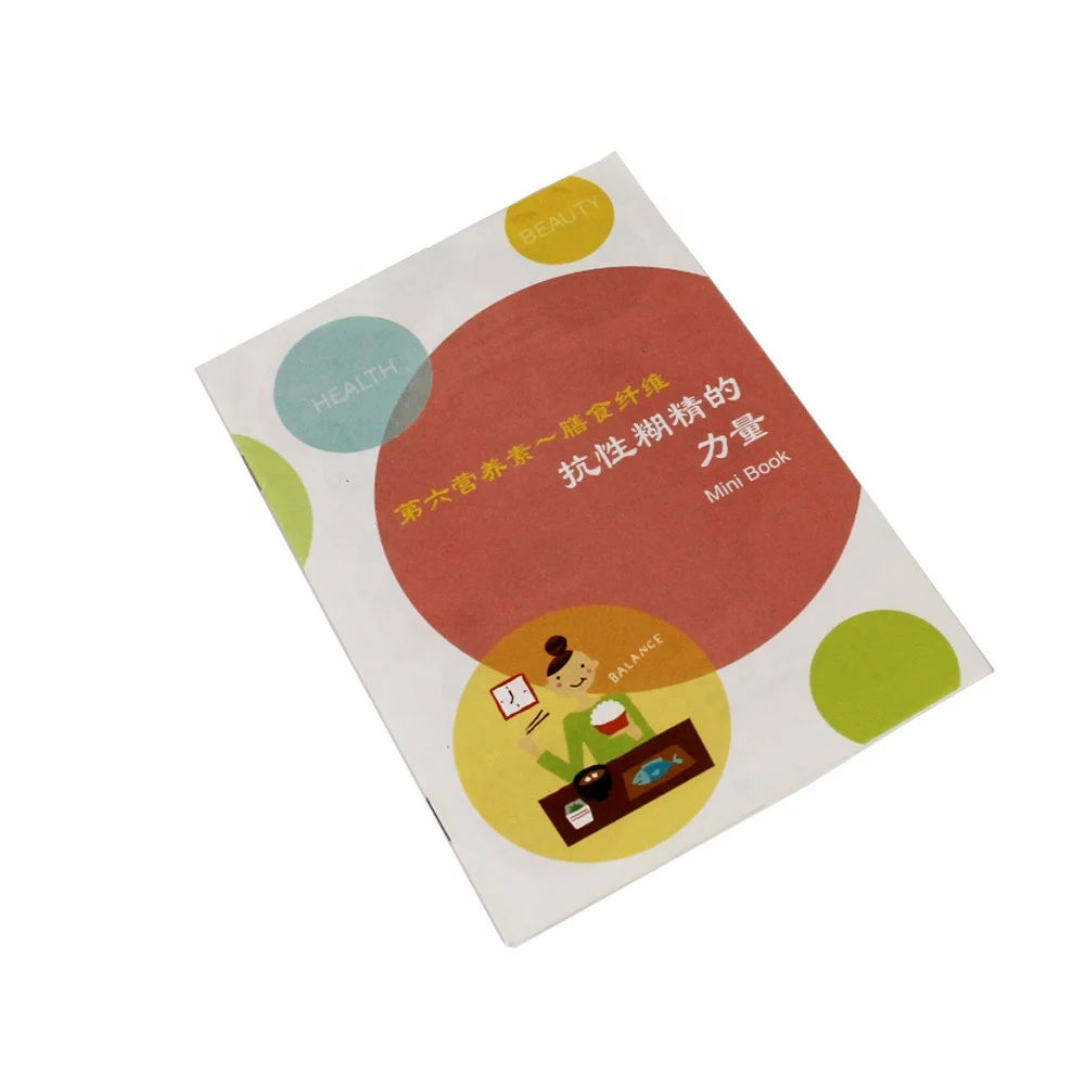Custom Book Digital Printing A6 A5 Paper Booklet Maker Paper Manual Printing