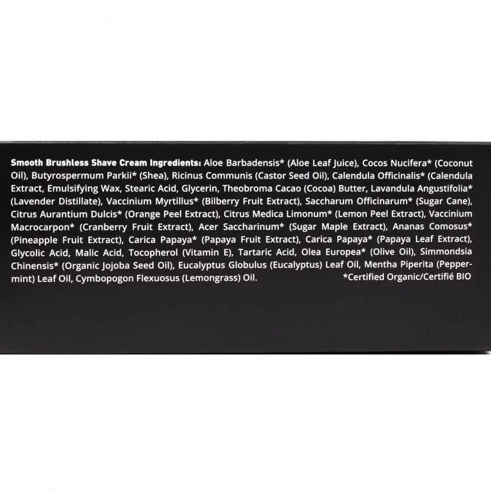 Фирменный лосьон для бритья с органическим алоэ вера, Мужской гладкий бесщеточный Гель для бритья бороды, крем для бритья