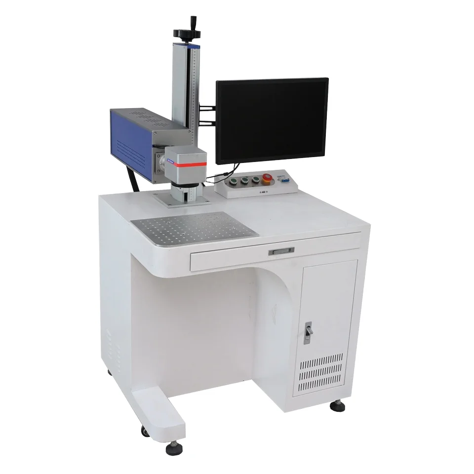 Professional Fiber Laser Marking Machine Tempered in New Condition CE Certificate Supports AI DWG BMP