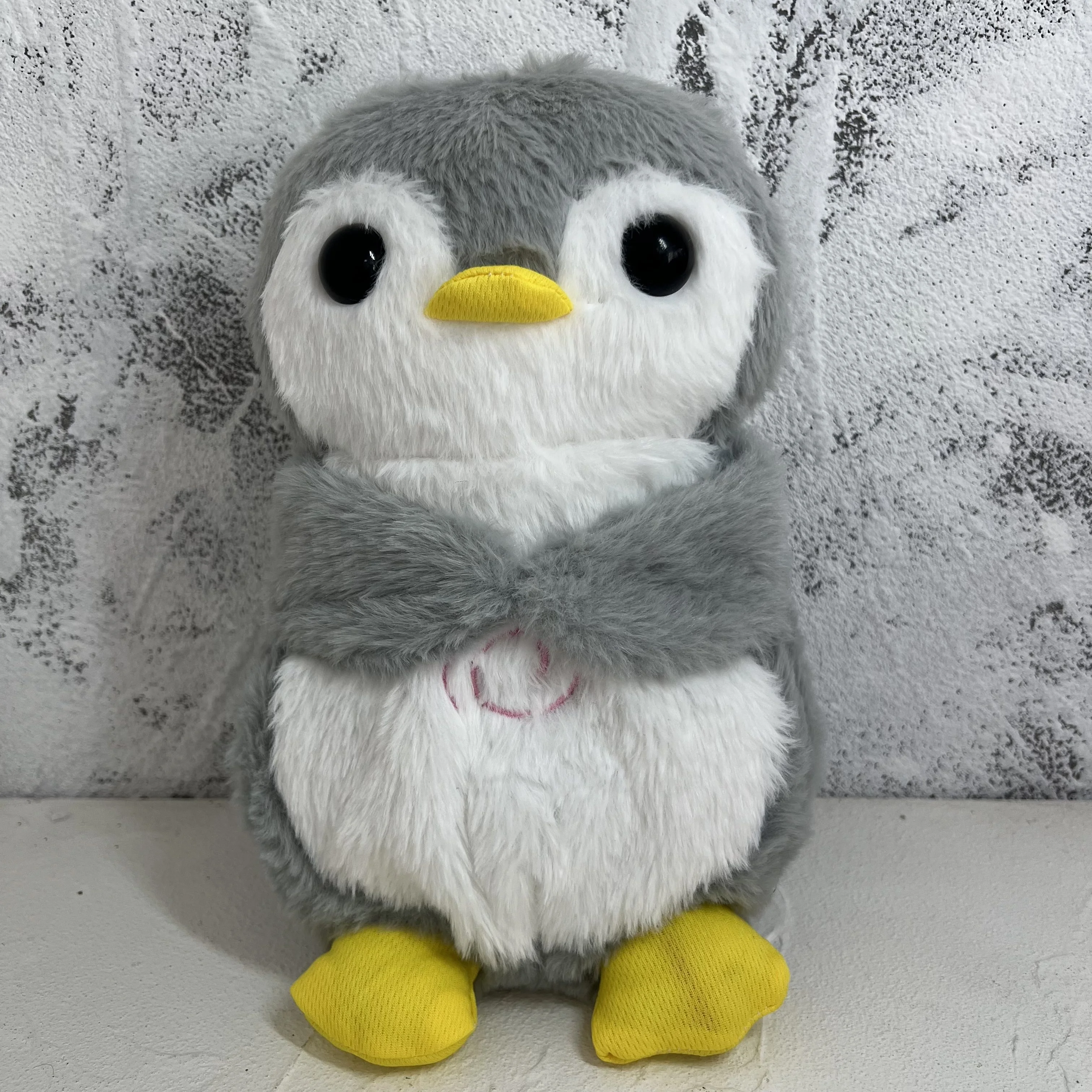 Милый мультяшный Электрический детский успокаивающий спящий Пингвин плюшевая игрушка