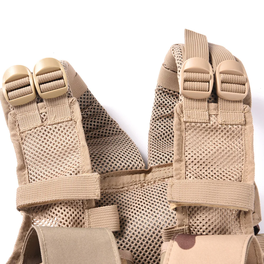 XINXING Custom Portable Carry Tactical Gear Lightweight 3 Colors Desert Camouflage Tactical Chest Rig Bags