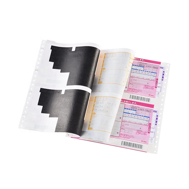 Custom Printing International Express Air Waybill Printing Courier Air Waybill for Ups Ems Dhl Barcode