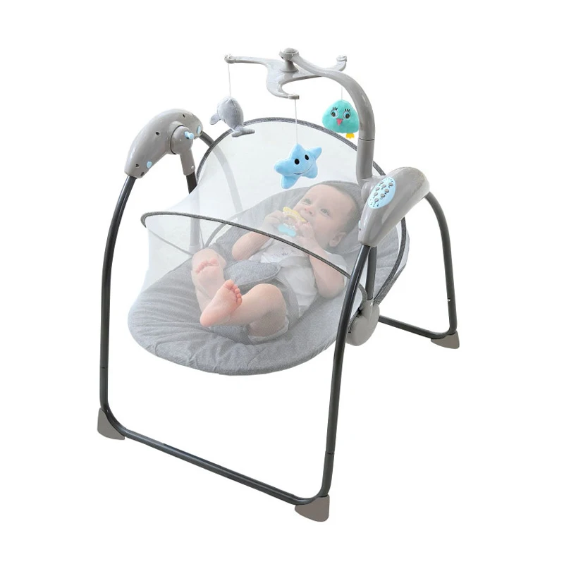 OEM детское кресло-качалка с дистанционным управлением, автоматическое детское кресло-качалка для малышей/