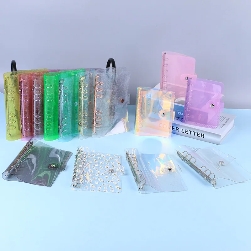 A5 A6 A7 PVC Budget Binder Transparent Clear Budget Binders A6 Budget Binder