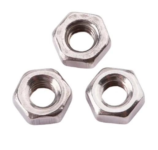 Hot Selling High Quality Stainless Steel Hex Nuts for Industrial Use
