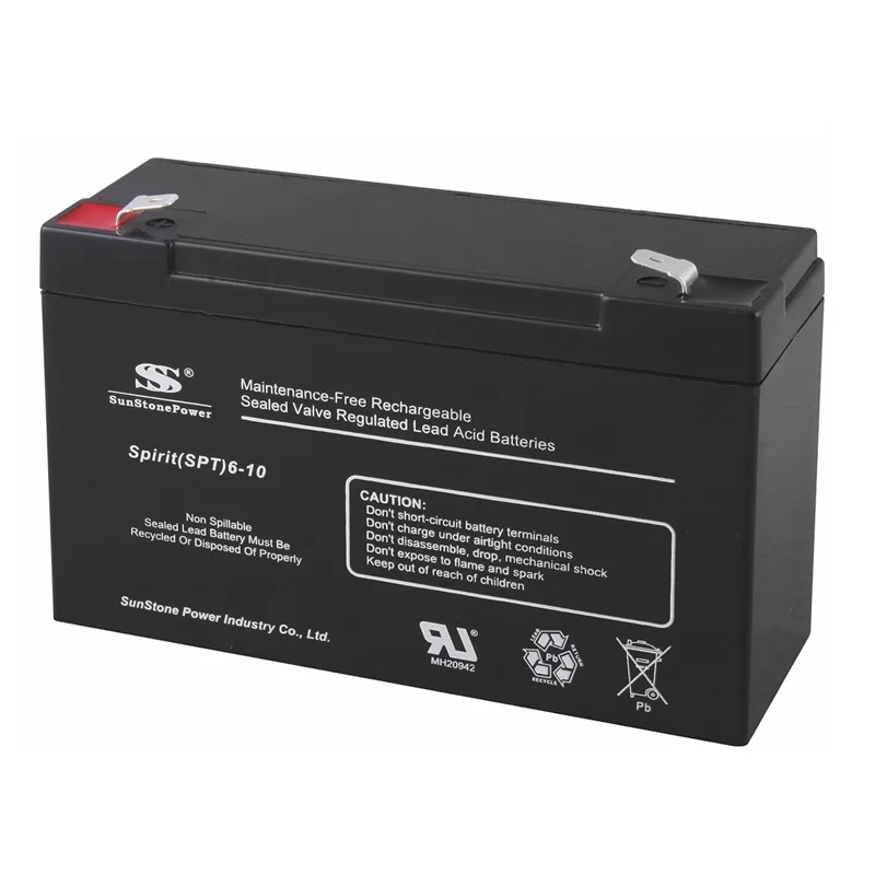 Maintenance Free UPS Battery 6V 9AH valve regulated sealed lead acid battery