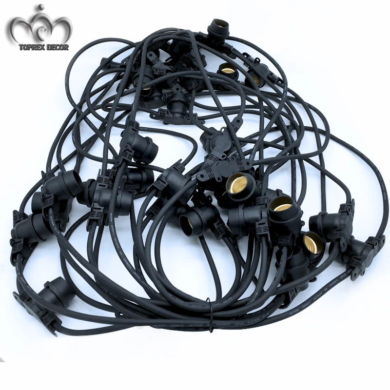 Quality E27 Lamp Holder Festoon Belt IP65 Rated Moving Lights for Festive Party Supplies and Events Lighting