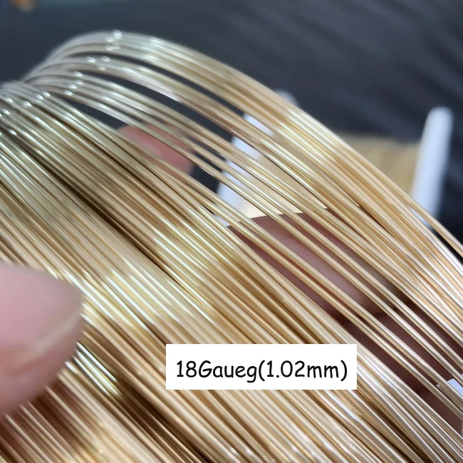 Best Quality Real 10K Gold Filled Wire Jewelry Wire Sold by meter