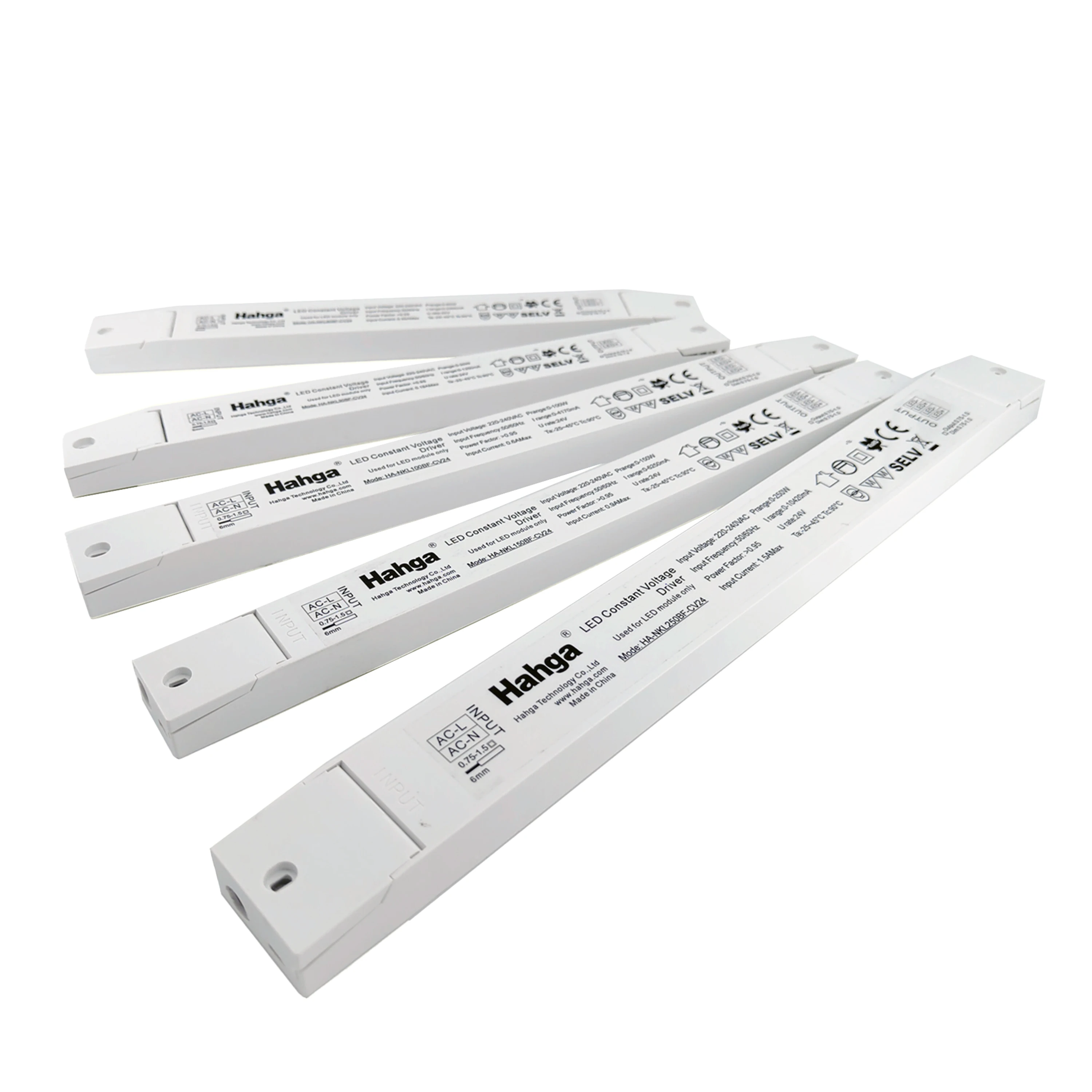 0-10v dimmable Hahga 12V 24V 30W Constant Voltage LED linear Power Supply 0-10V Dimmable led strip light dimmable driver