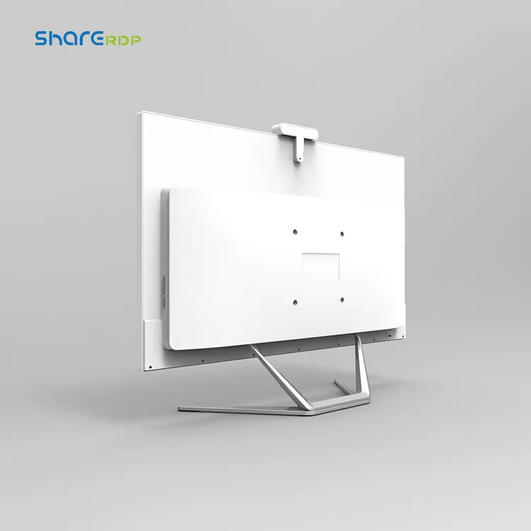 OEM VESA Mount 23.8  inch Monoblock Computer 5MP Camera 1080P All in one PC  for business