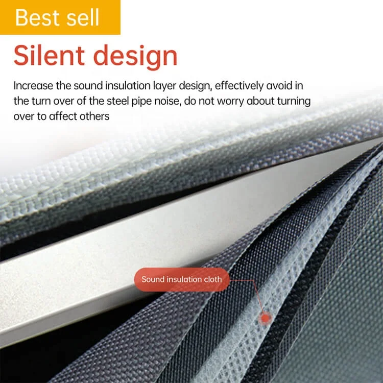 Strong Metal Frame lightweight  portable folding bed