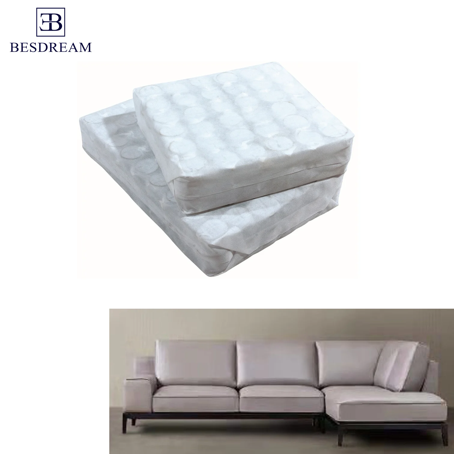 Sofa and couch cushion pocket springs unit customized size