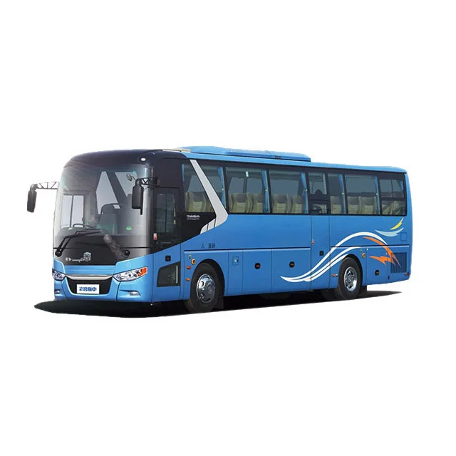 Новые двухосные автобусы Zhongtong на продажу с 63 сидениями Lck6125c туристический пассажирский автобус