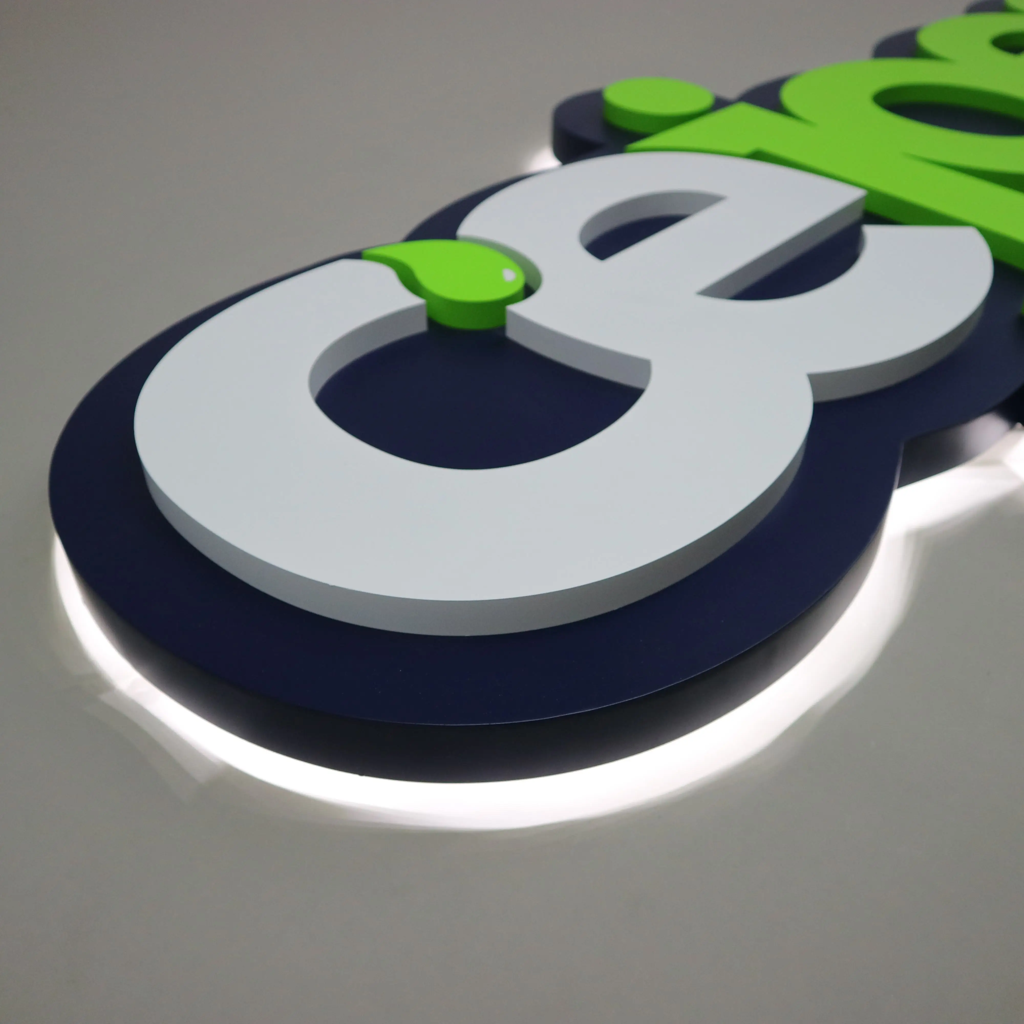 Laser cut channel letter acrylic signage number brand business acryl sign 3d acrylic plastic alphabet letter