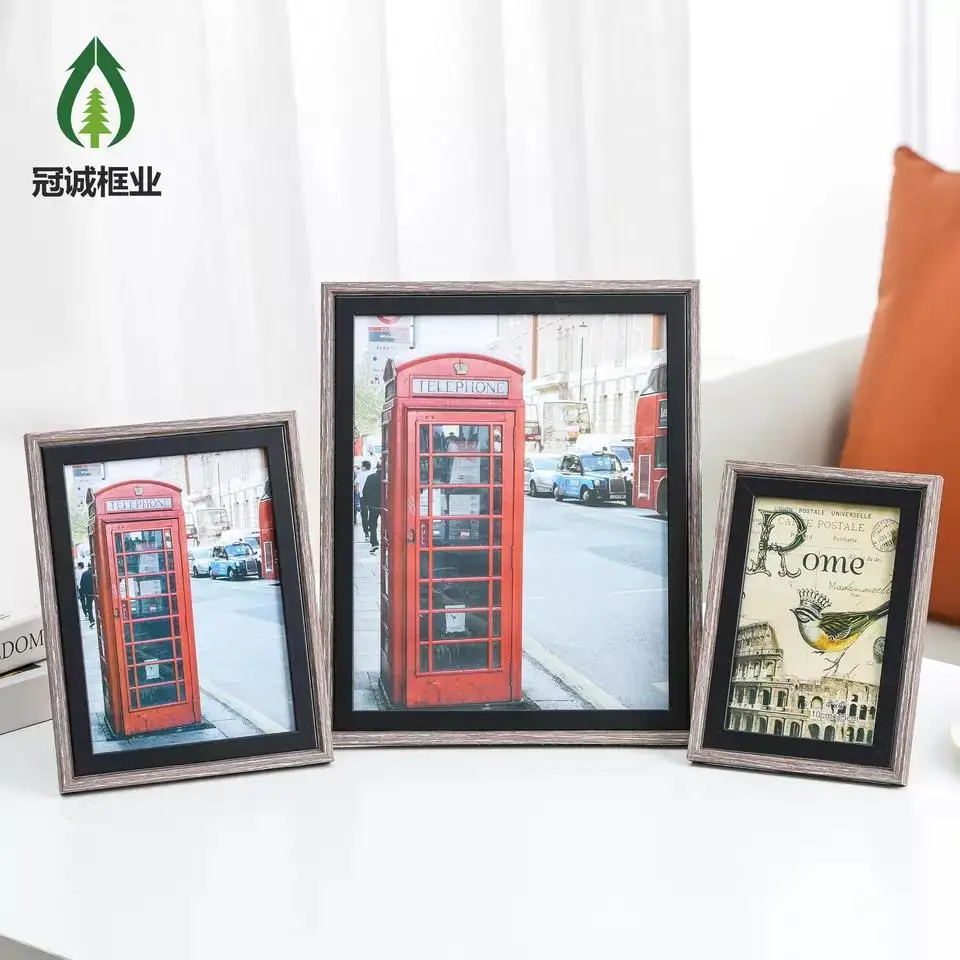 White Shadow Box Frames High Quality Custom Black Wholesale 8*8 Customized Logo Painting Frame Decorative Photo Frame PF