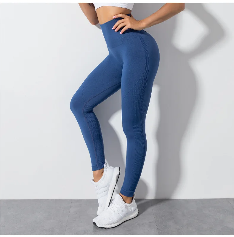 Yoga Pants With Pockets For Women Workout Clothing Seamless Compression Leggings Supplier Manufacturer