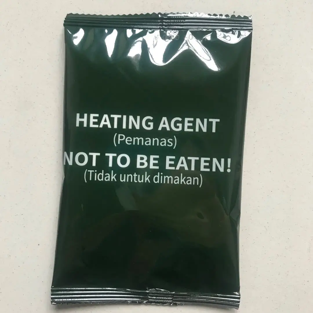 Flameless Ration Heater for military MRE food and outdoor camping