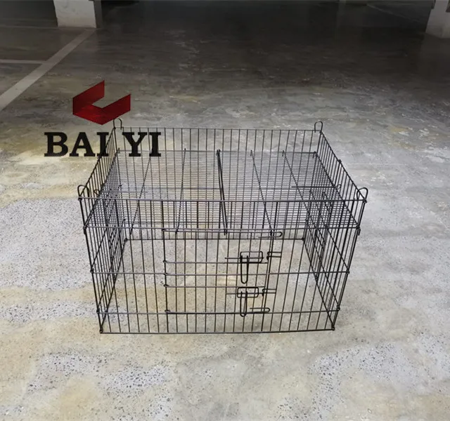 4 corner Basics Adjustable Foldable Metal Exercise Pet Play Pen for Dogs Puppy Pet Playpen cat playpen puppy play pen