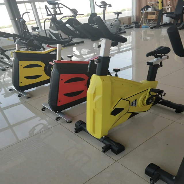 Premium Quality Commercial Bodybuilding Cardio Training Equipment Exercise Bike Spin Bike With Free Logo Customization