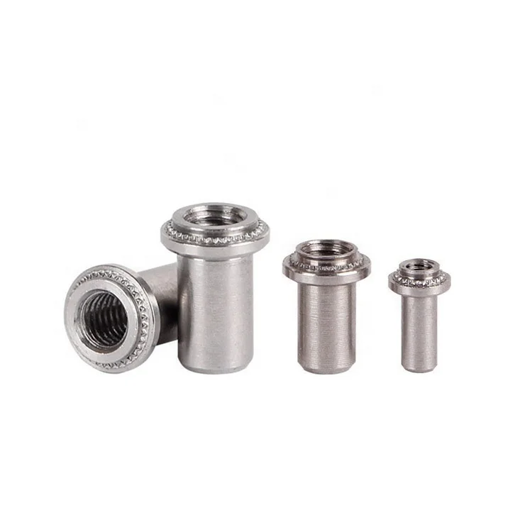 Factory supply Self Clinch Blind Nut Stainless Steel M3 M6 M8 sealed-thread press nuts fasteners for thin sheet metal