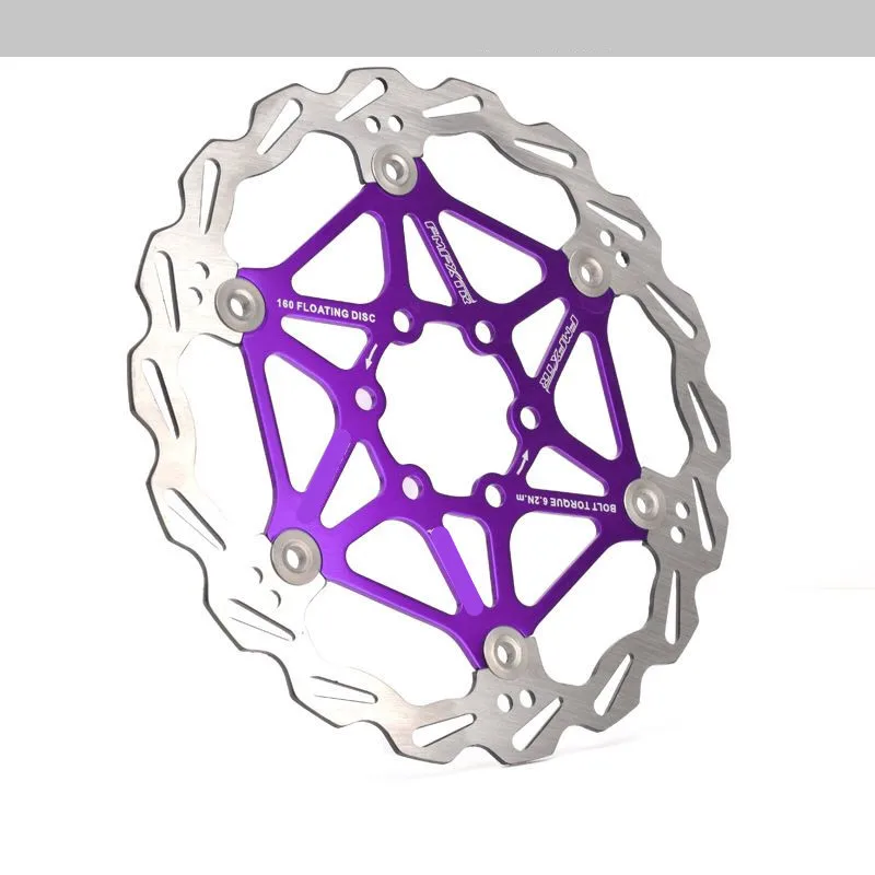 Mountain Bike Floating Disc Brake Pad Bicycle Brake Pad Brake Disc 160/ 180/203MM