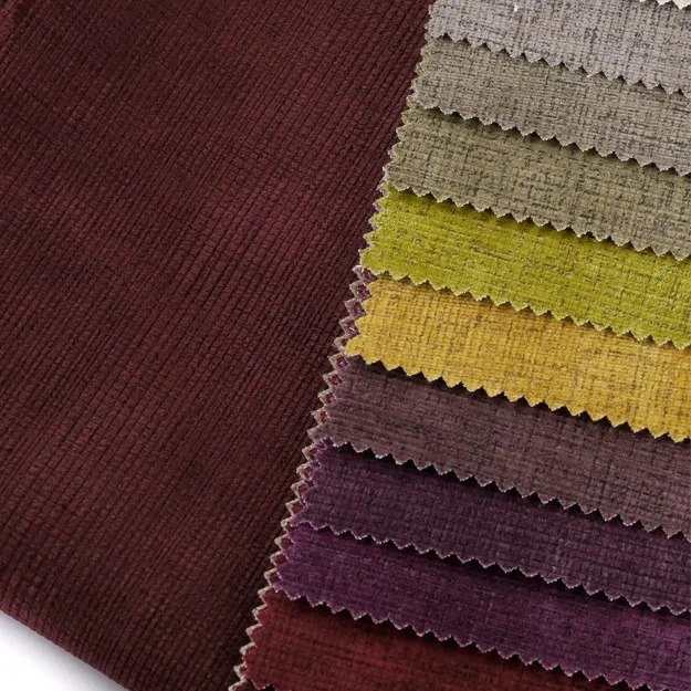 
China supplier hot sale dutch velvet embossed knitted home textile fabric in stock 