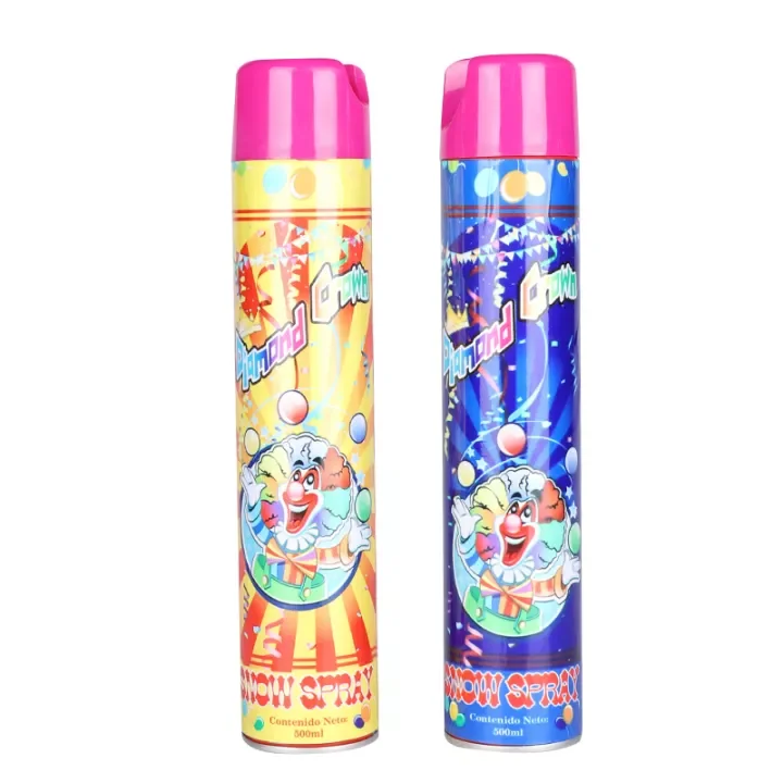 Christmas holiday new year factory artificial birthdaY carnival foam snow spray carioca carnival party