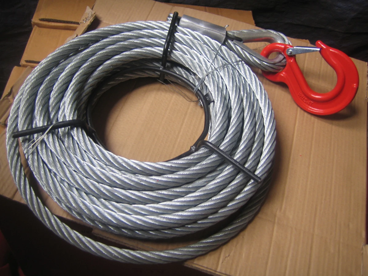 Wire Rope Reel Manufacturer High Strength Galvanized Carbon Steel Bending Lifting Wooden CE