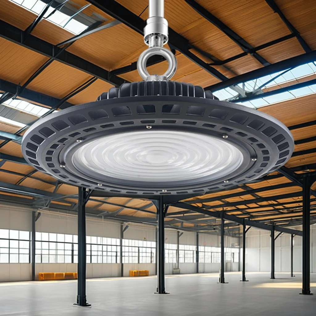 Youwin Wholesale 100W UFO LED High Bay Light IP65 Outdoor Workshops Supermarkets Industrial Lighting 150W 200W Options Available