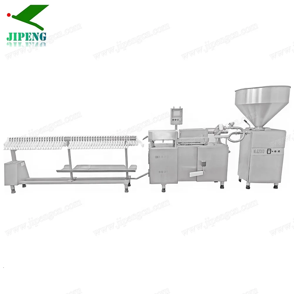 2024 JiPeng Automatic Stainless Steel Sausage Filling Twister Linker/Quantitative Sausge Tying Knotting Machine