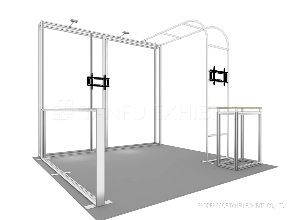 
3x3 Size Exhibition Booth for Trade Show 