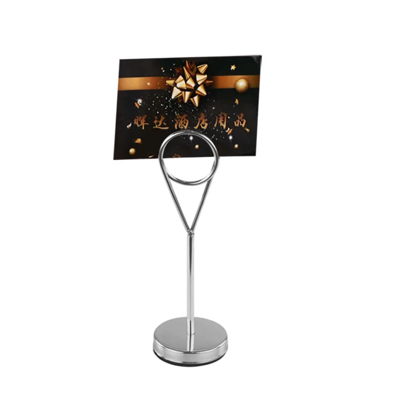 
Hot Sale counter Menu Rack Number Plate Sign Business Card 
