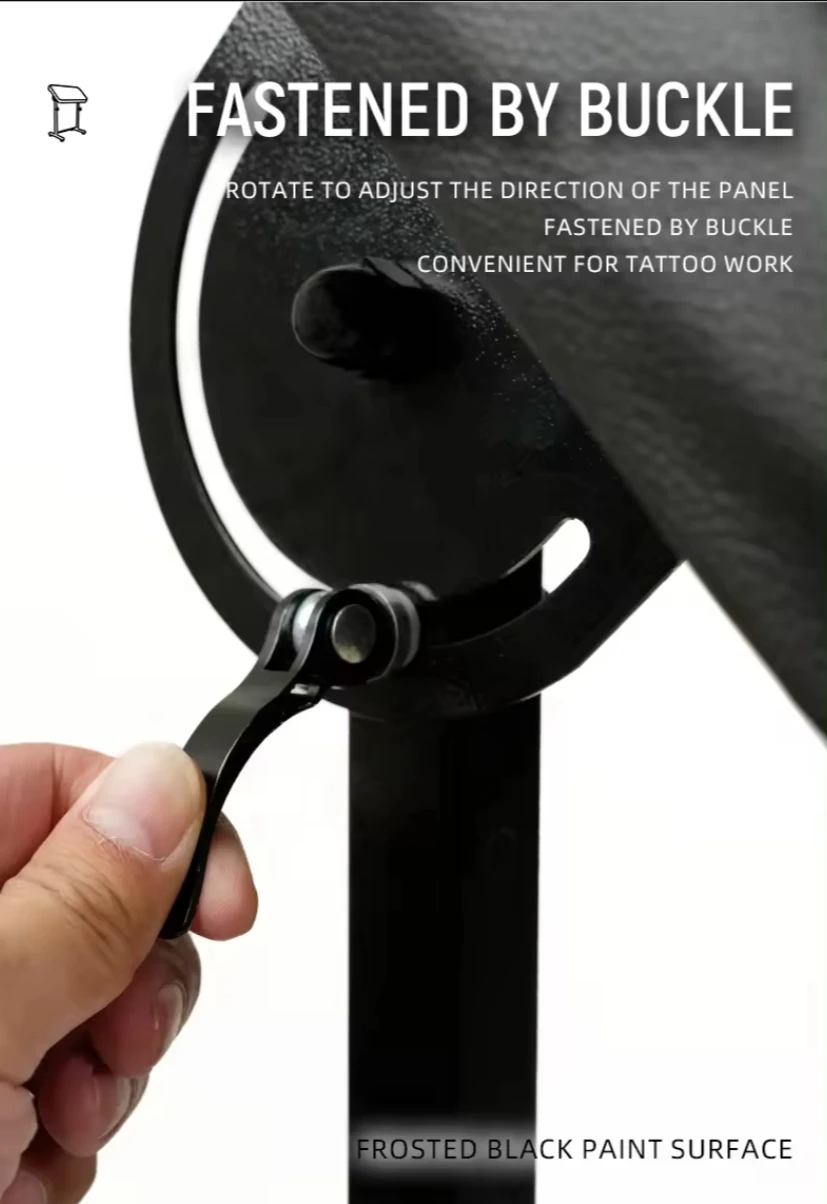 Hot Stainless Steel Tattoo Adjustable Arm Rest Leg Rest Tattoo Tripod Stand Arm Sponge Pad Tripod Stand