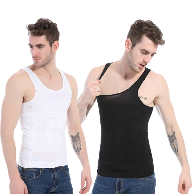 
10Years Factory For Mens Body Shaper Compression Slim Shirt Wholesale Price 