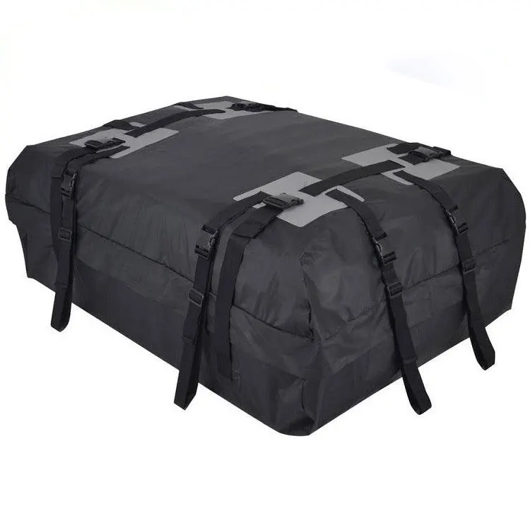 Car Roof Bag Cargo 15 Cubic Waterproof for All Cars Luggage Carrier Bag for Travel PVC Rooftop Foldable Leakproof (1600484282171)