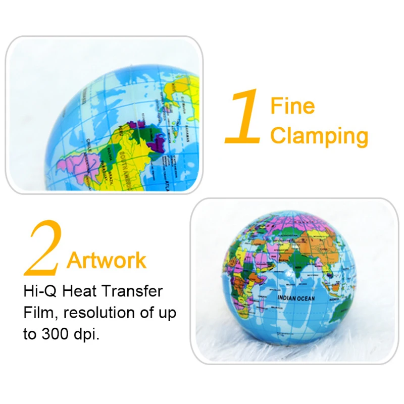 Educational world globe earth map ball fidget squeeze toy