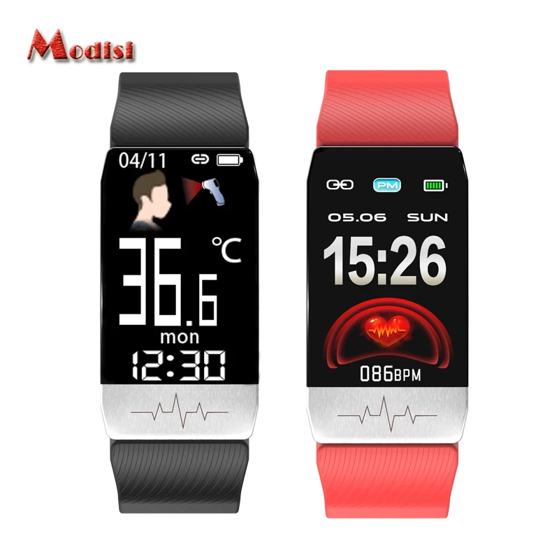 Real Time Body Temperature Smart Watch School Student Children Elder Smartwatch Gym Hospital Project OEM Factory Direct T1s