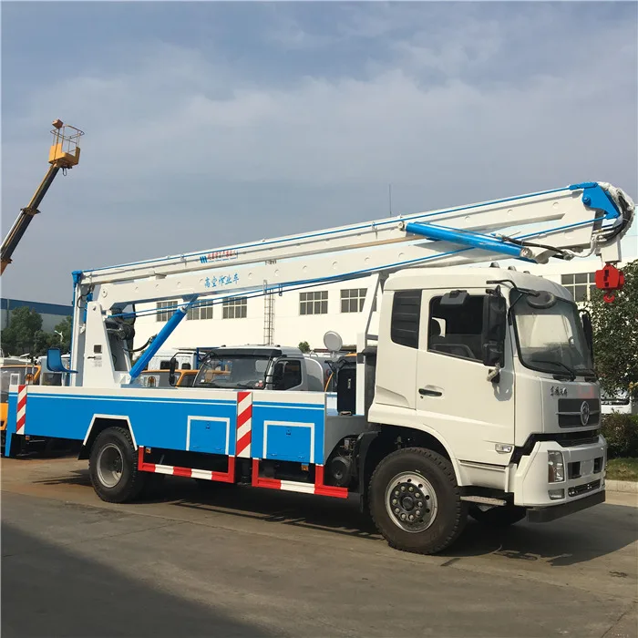 Новая модель 4x2 Dongfeng 22 м гидравлическая платформа для авиационных работ грузовик работы на большой высоте