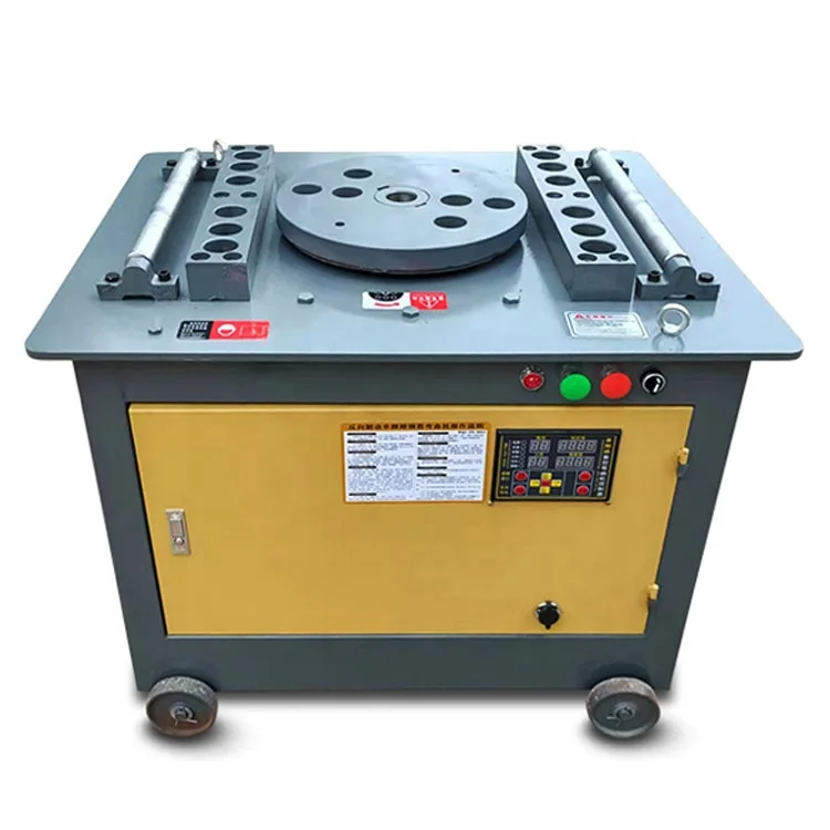 Cheap 6 mm to 45 mm spiral bender wrought iron bending machine steel round steel rebar bending machine