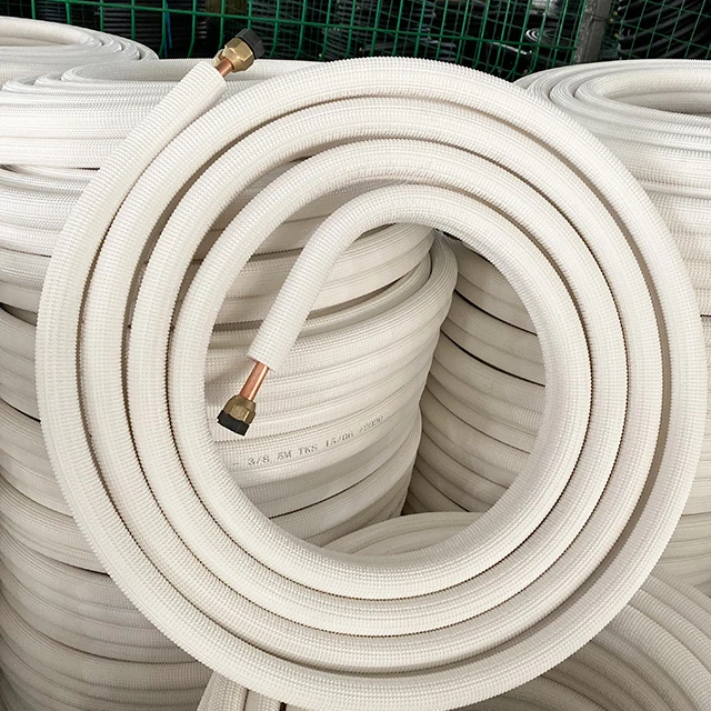 19mm White PE Insulation Pipe Air Conditioner Copper Pipe