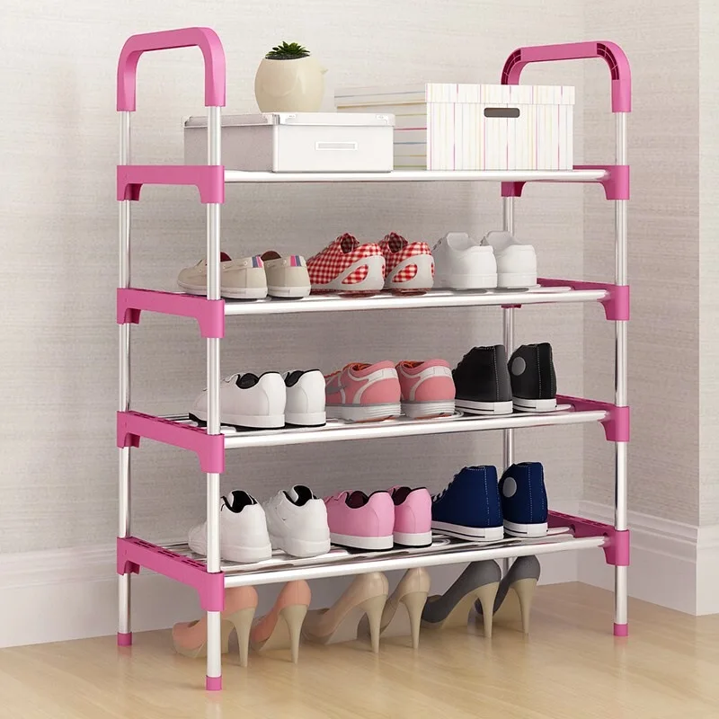 2023 new multi-layer simple household shoe rack dustproof shoe rack cabinet household shoe storage rack