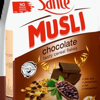 Sante шоколад MUESLI 350 г хлопьев свяжитесь с нами коробка упаковка от PL 0 2 кг свежий срок