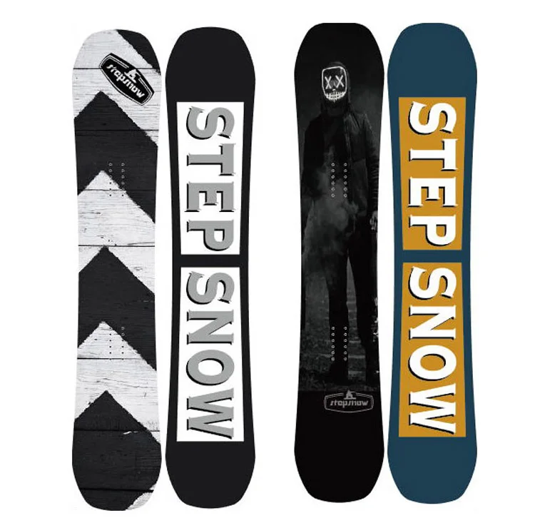 Good quality   custom  outdoor  children  man wood core wear-resistant  alpine mountain   snowboard  snow skis