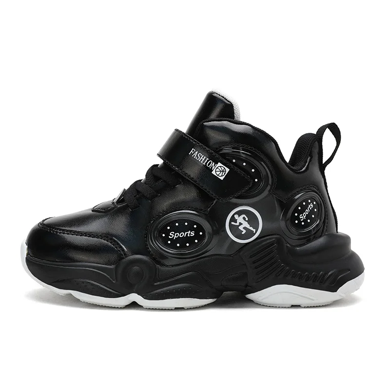 china cheap durable 2021 winter basketball shoes running sports shoes fashion leisure kids shoes for boys and girls size 28-39