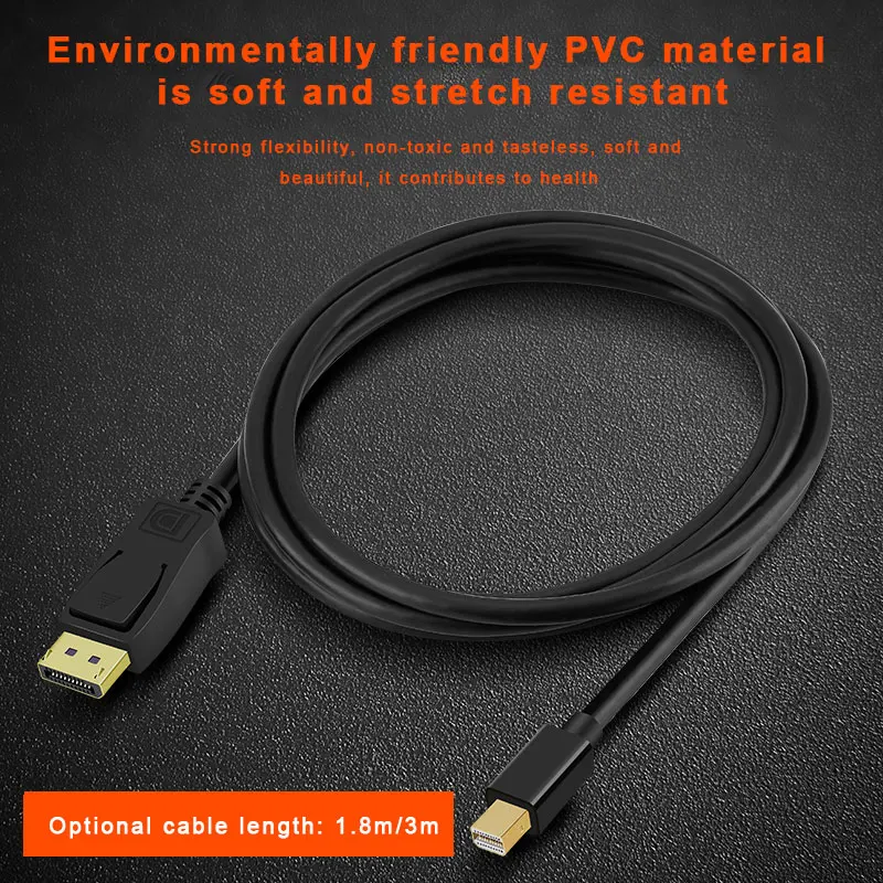 Attractive Price New Type Active Mini Dp Display Port To Vga Hd Dvi White