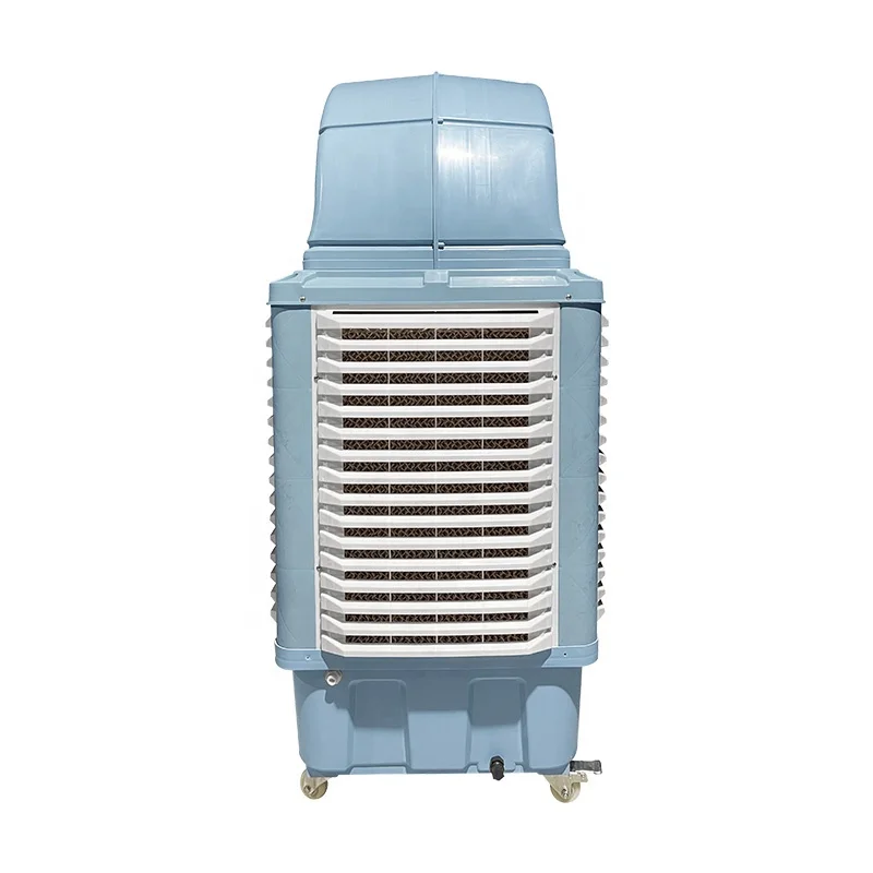 Промышленный воздухоохладитель 75x75x160 см, водный воздухоохладитель 550 Вт, напольный Портативный испарительный охладитель воздуха