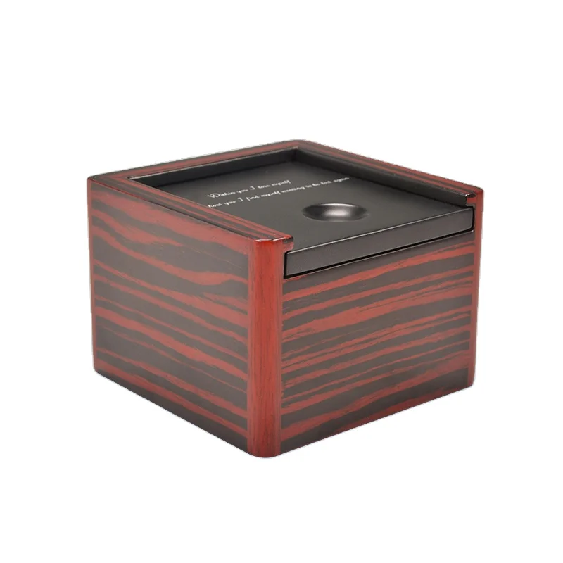 High end unique wood gift box sliding wooden boxes for watch jewelry perfume