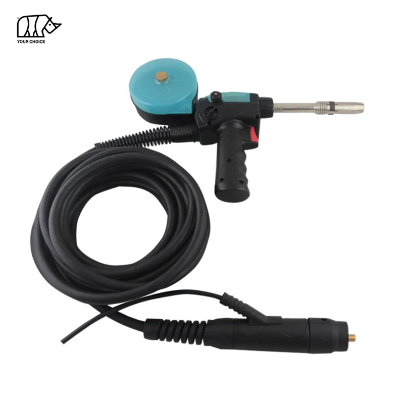 Chinese suppliersLength 3m / 4m/ 6m/ 8m Duty Cycle 60% 150A CO2 130A Mixed GasAluminum MIG Spool Gun