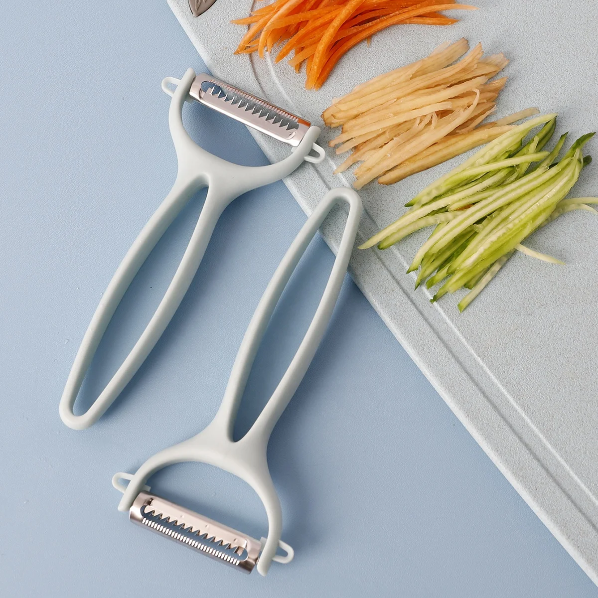 Multifunctional kitchen gadgets pp hanging hole handheld cucumber vegetable potato apple mango manual fruit peeler