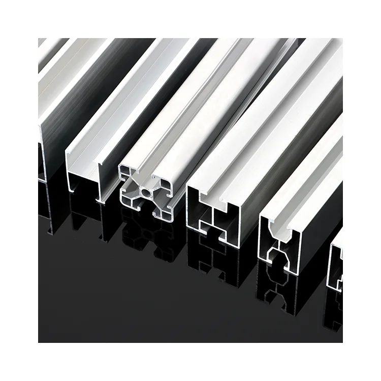 custom extruded aluminum frame for solar panel track profiles aluminium